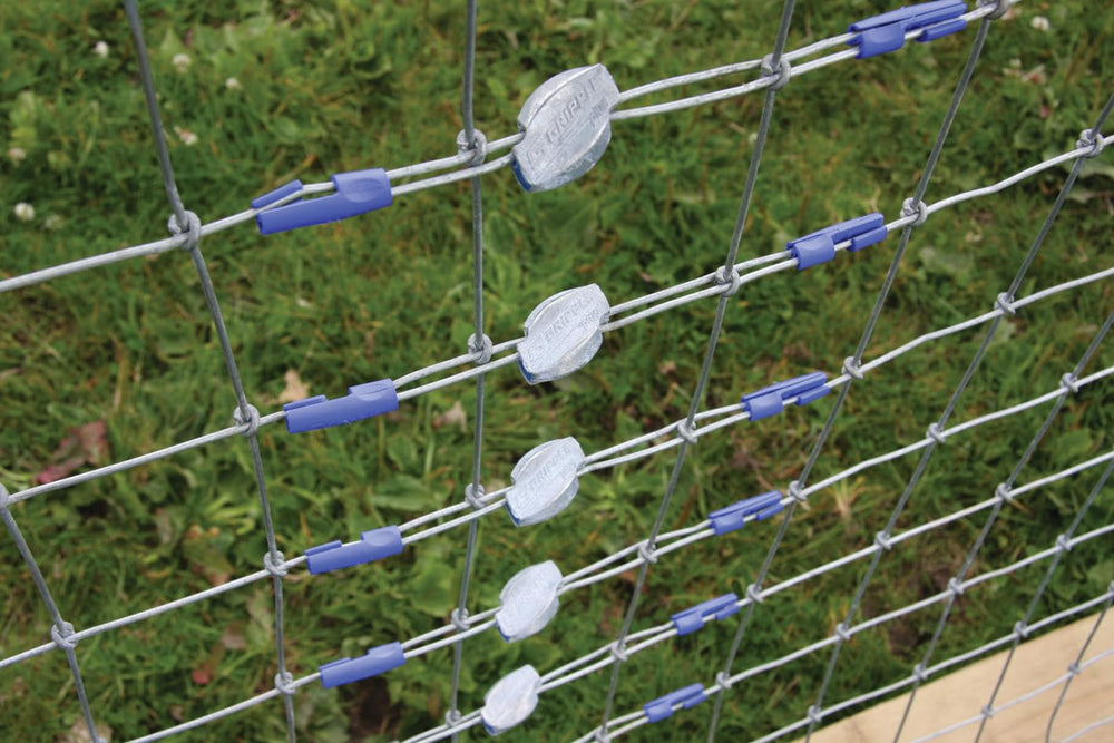 GRIPPLE close-up ceramic roller detail showing durable re-tensioning benefit