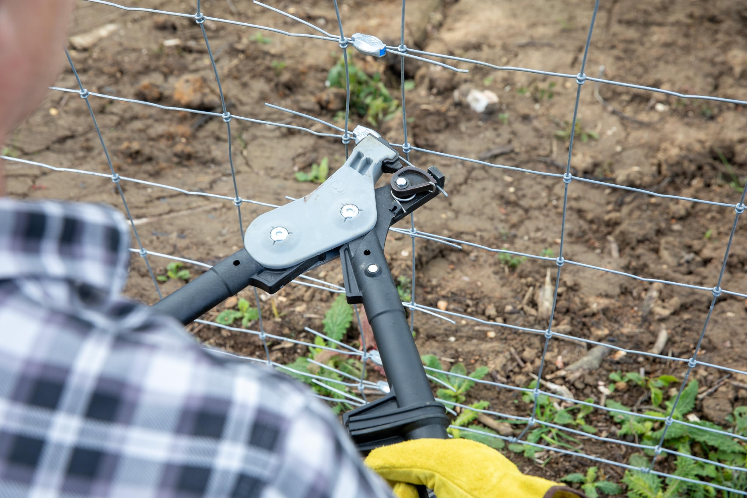 GRIPPLE used in a vineyard showing tidy lines and professional finish benefit