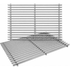 GRISUN front view of grates showing full cooking surface and fit