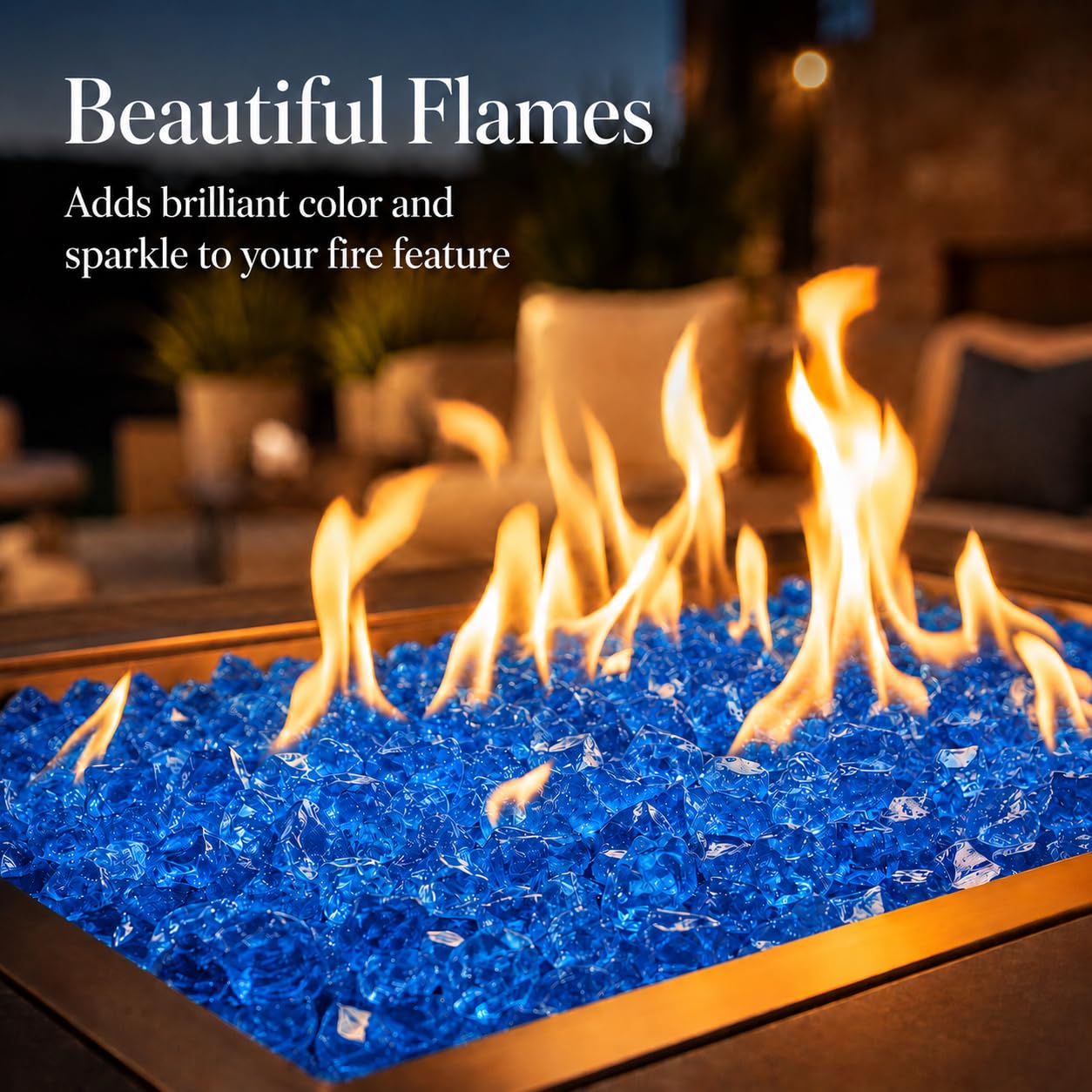Close-up of GRISUN glass texture highlighting heat-resistant durable finish