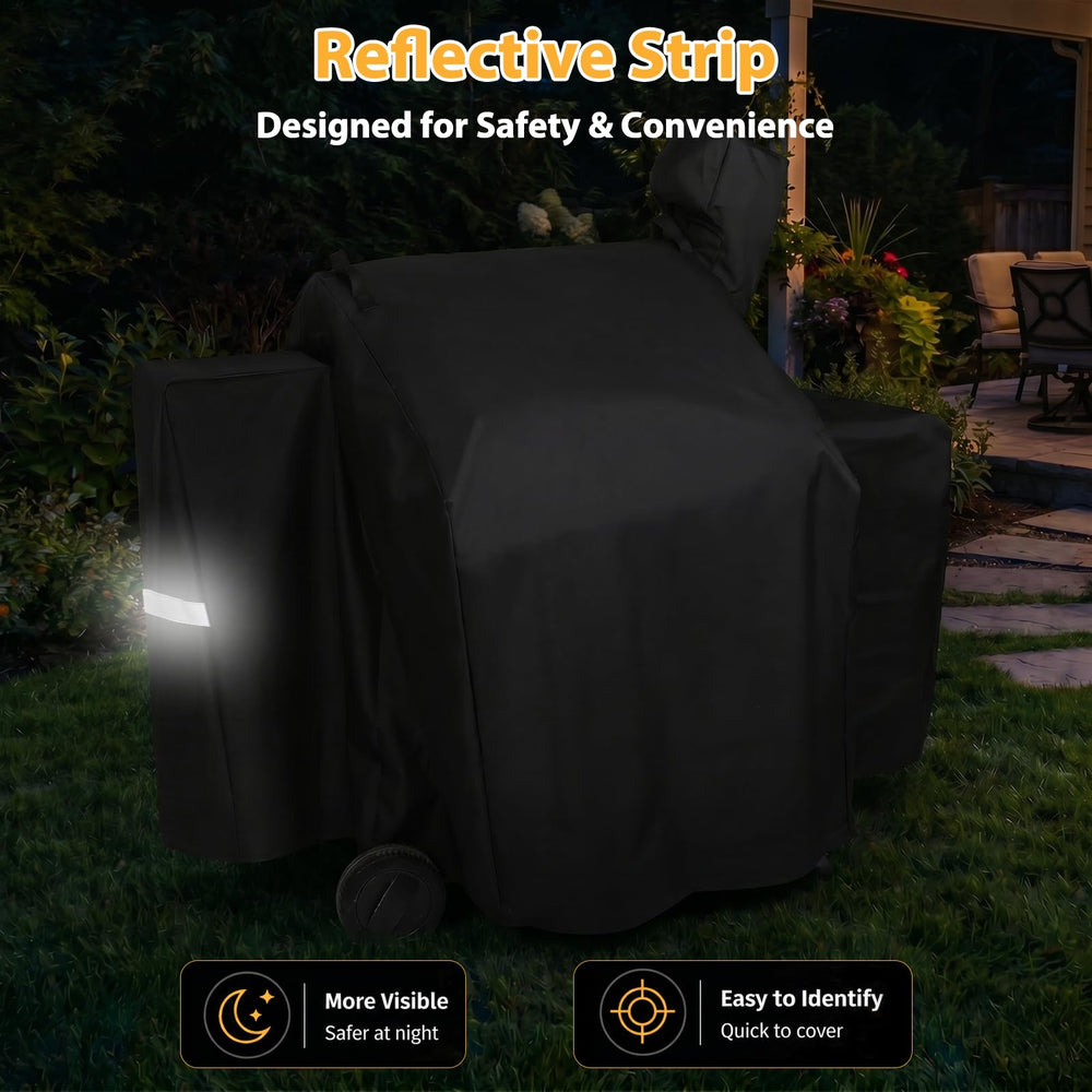 GRISUN folded cover stored in garage saves space and stays organized
