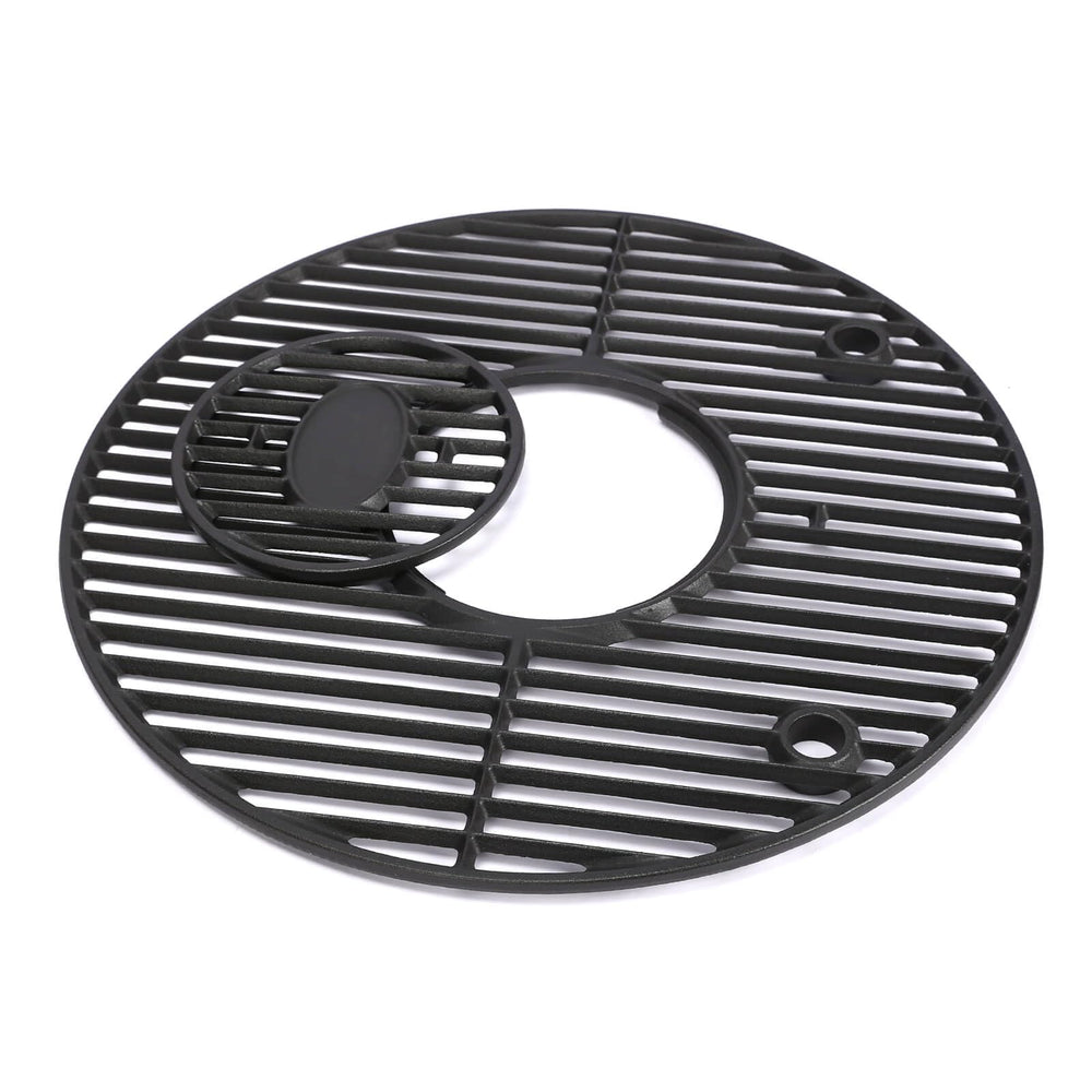 GRISUN front view of 19.5 inch grate showing fit and finish benefits
