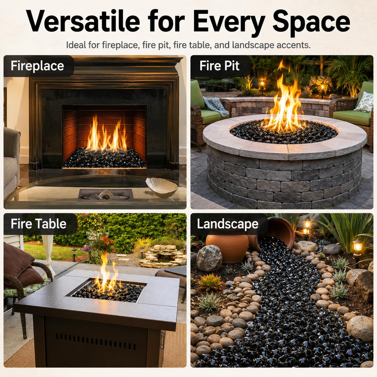 GRISUN onyx black label and specs image showing product info and installation guidance