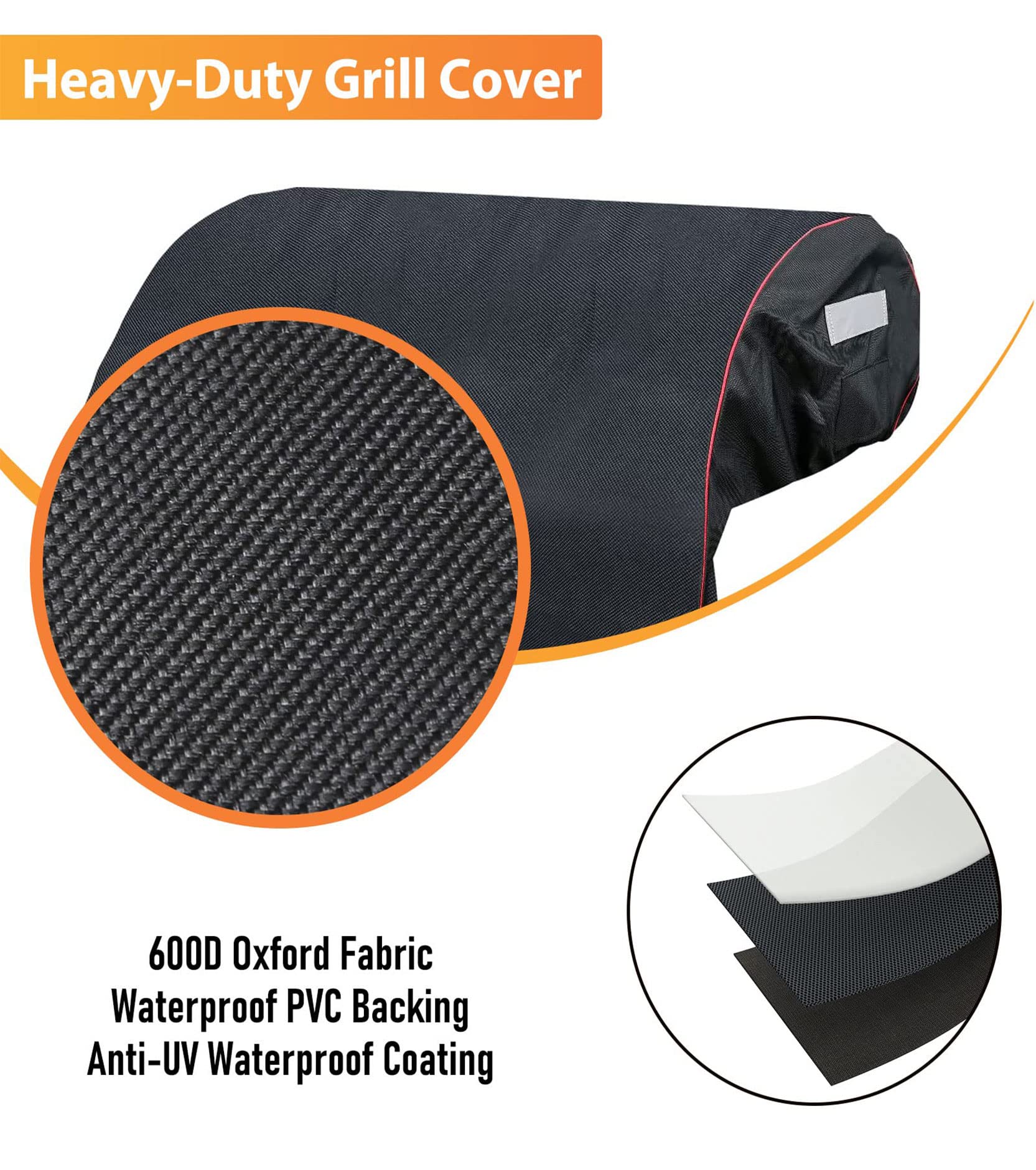 GRISUN reflective handle detail for easy removal and fast location