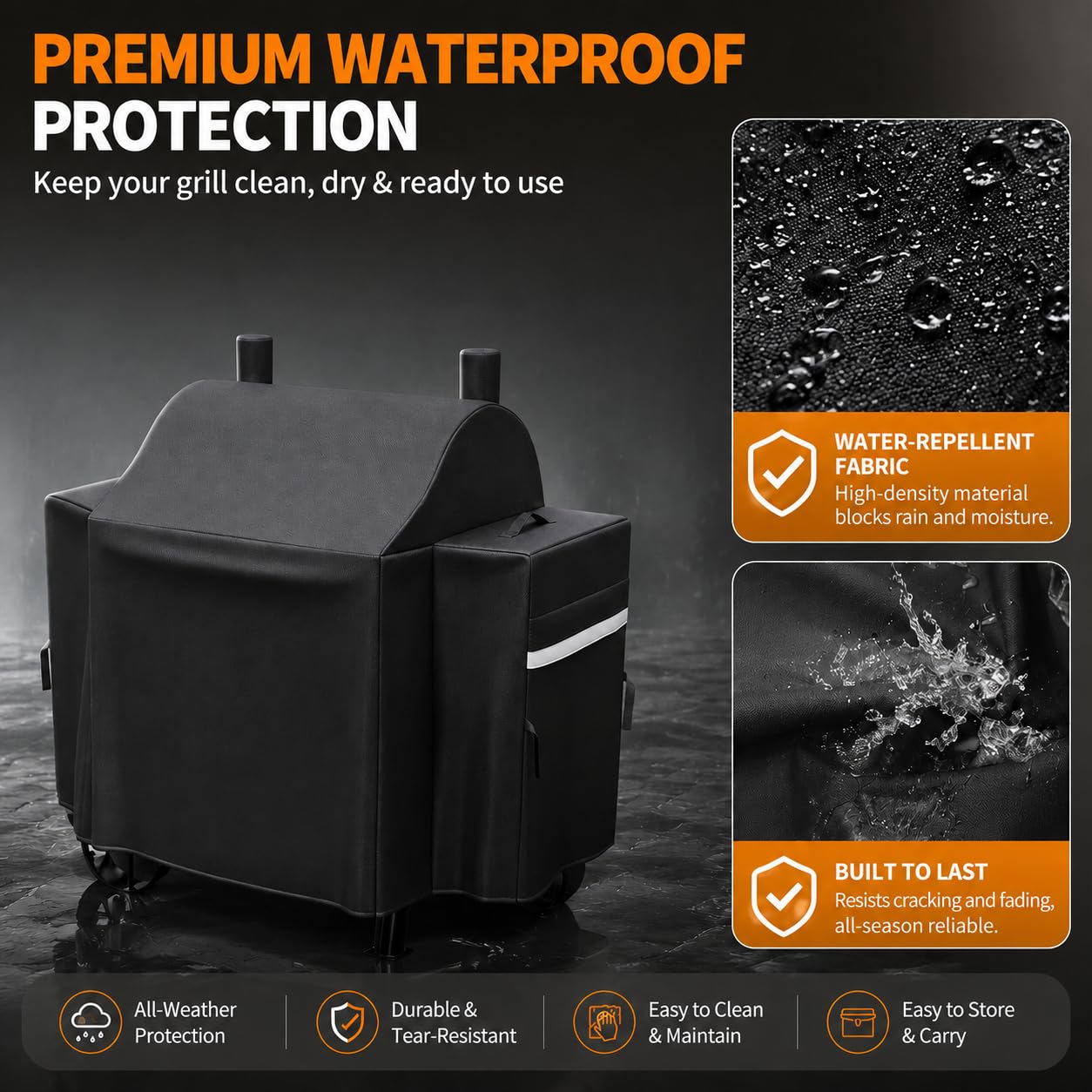 GRISUN side vent detail reducing condensation and protecting grill components