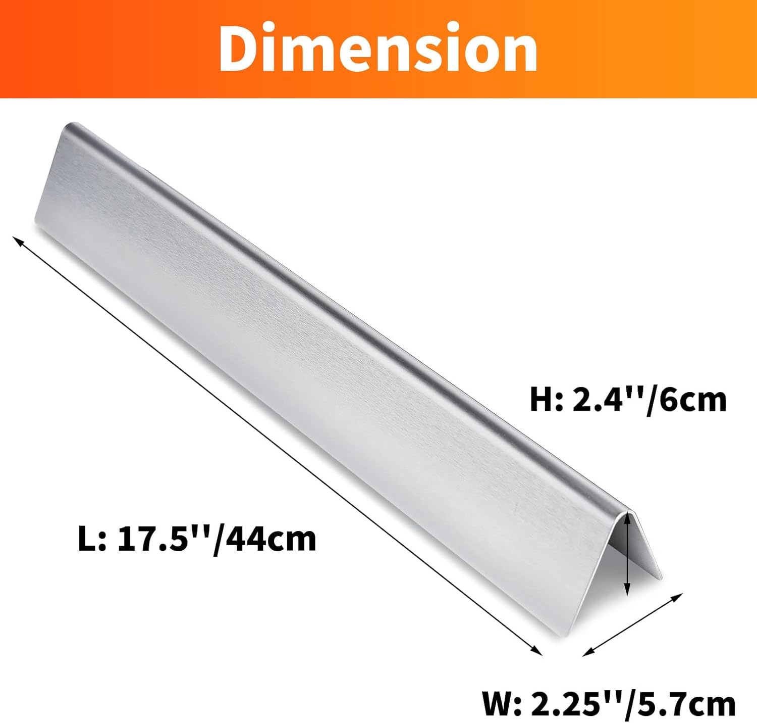 GRISUN close-up of single bar’s stainless steel grain showing durable corrosion resistance