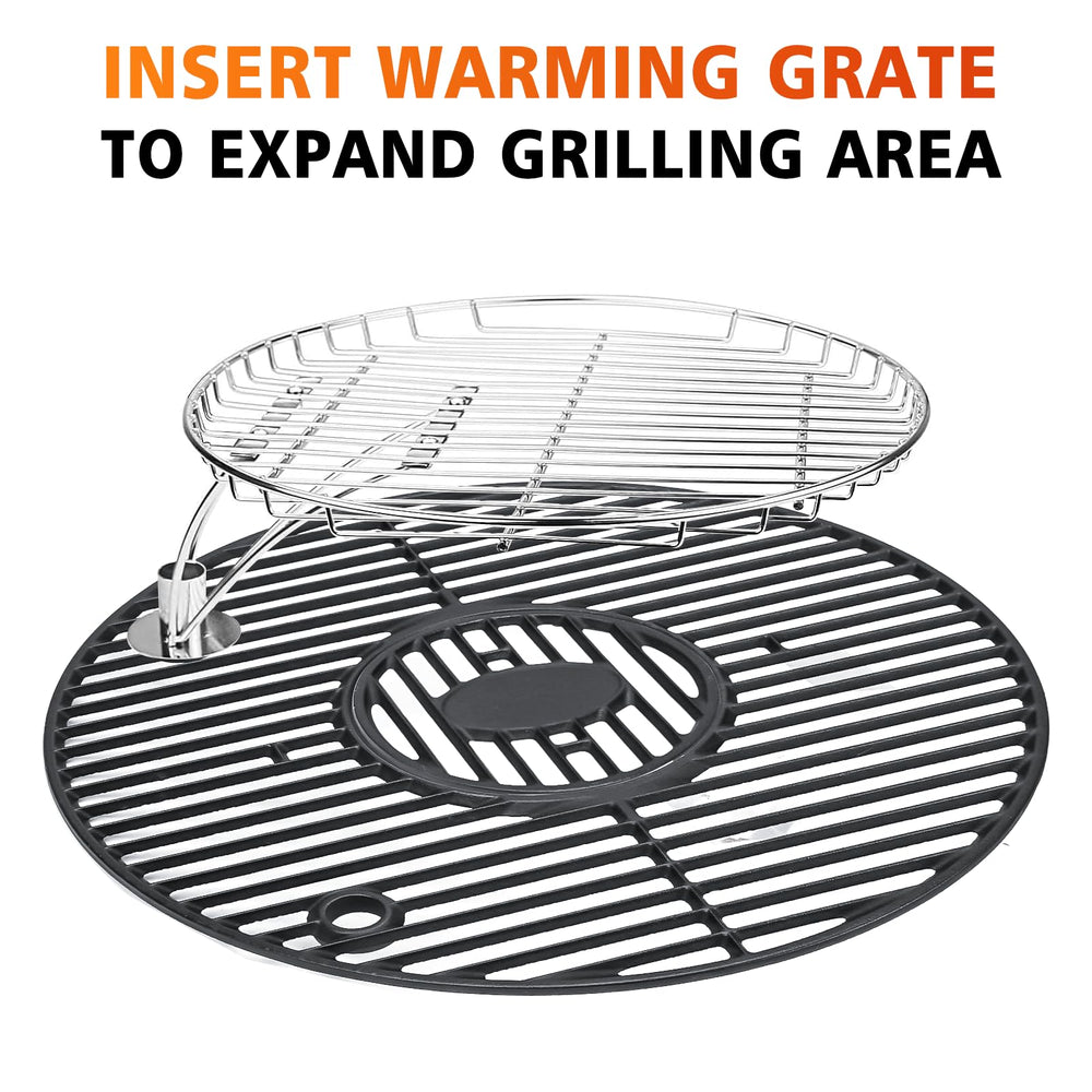 GRISUN grate next to ruler showing 19.5 inch size for fit clarity