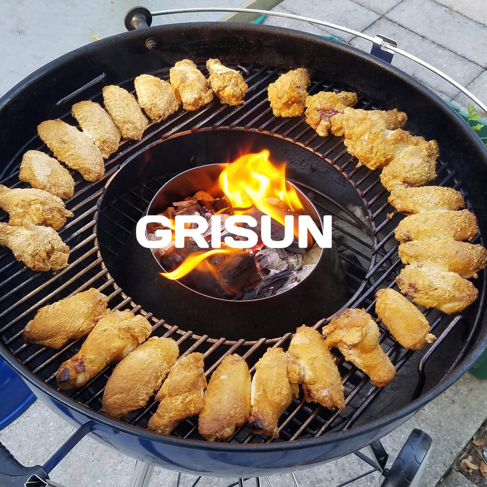 GRISUN whirlpool side profile highlighting compact height and stable base