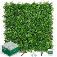 Grooy front panel view showing full 20x20 tile and dense greenery benefit