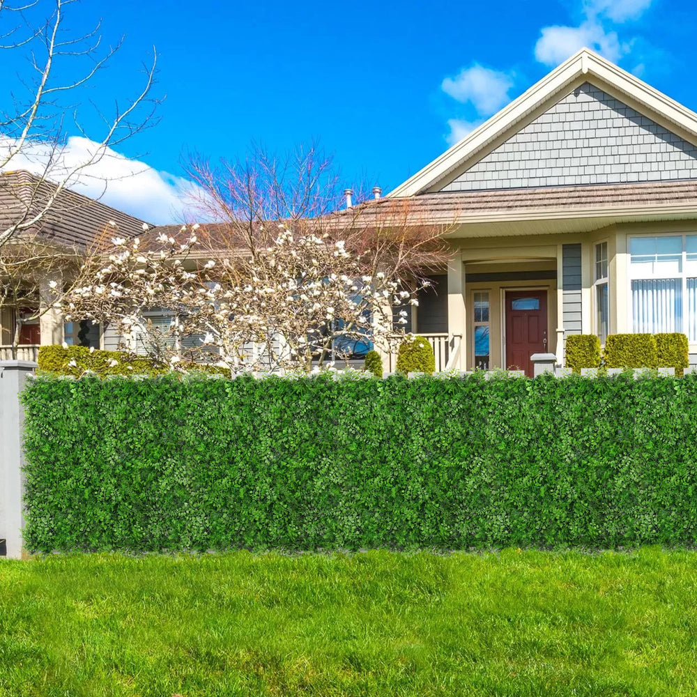 Grooy green wall backdrop at event enhancing ambiance and reusable display