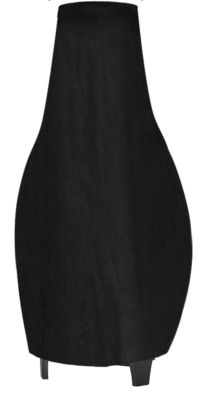 Groumh cover on chiminea in patio setting preserving appliance