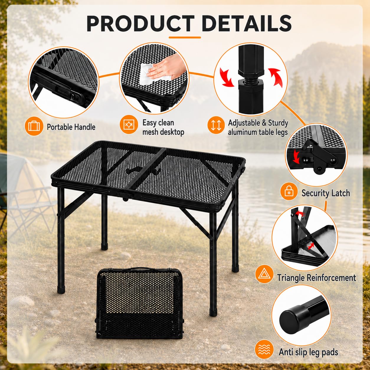 Grovind wet mesh draining water quickly for weather-resistant use