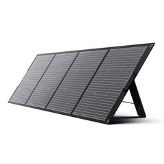 GROWATT folded panel front view showing compact portability and easy transport