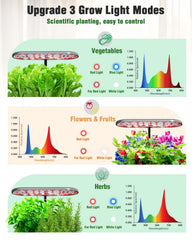 Growell top‑down view of all 16 planting pods demonstrating multiple plant support