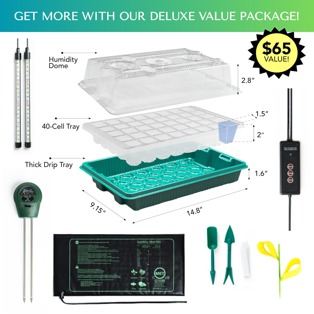 GROWFRIEND waterproof heat mat detail offering steady soil warmth for faster germination