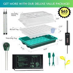 GROWFRIEND waterproof heat mat detail offering steady soil warmth for faster germination