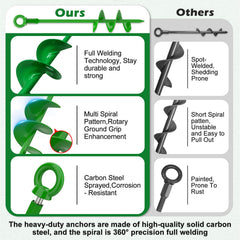 GrowGlow padded nylon strap and buckle close-up protecting tree bark while providing firm support