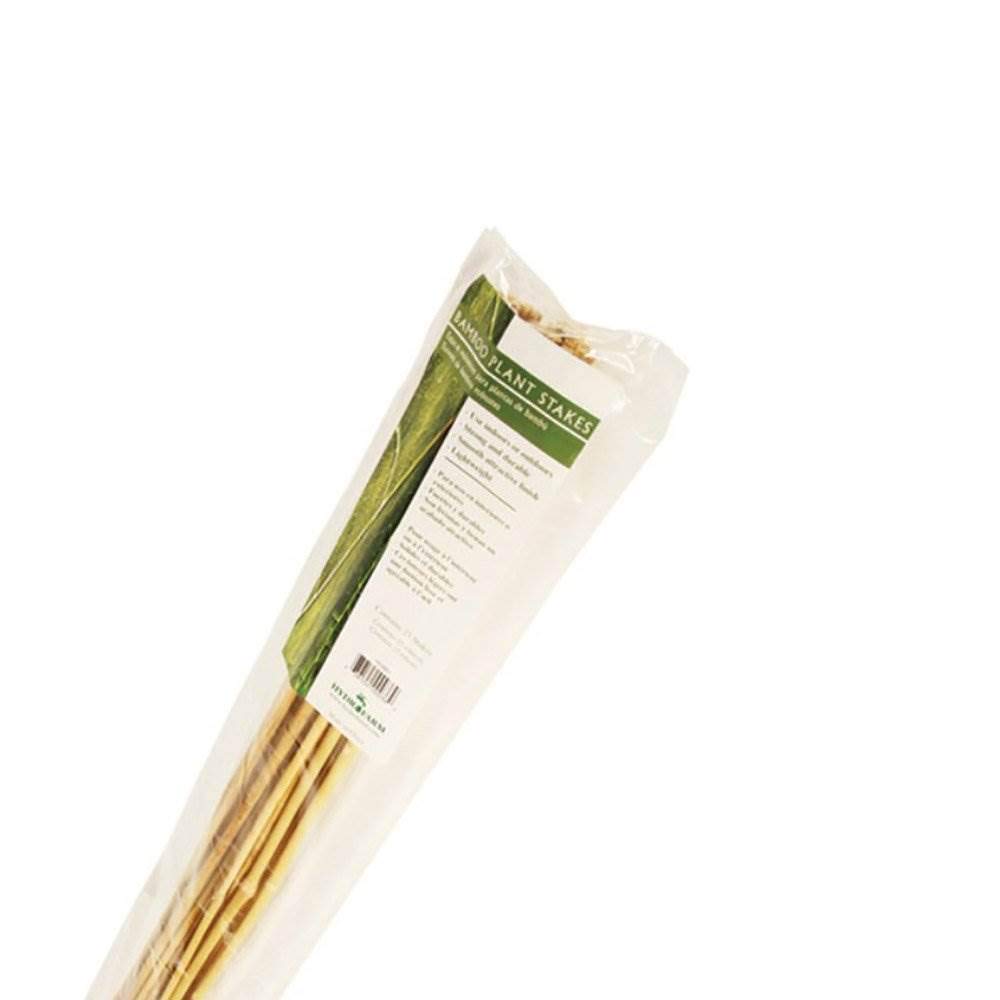 GROW!T Hydrofarm stake beside ruler showing four-foot length for proper scale and planning