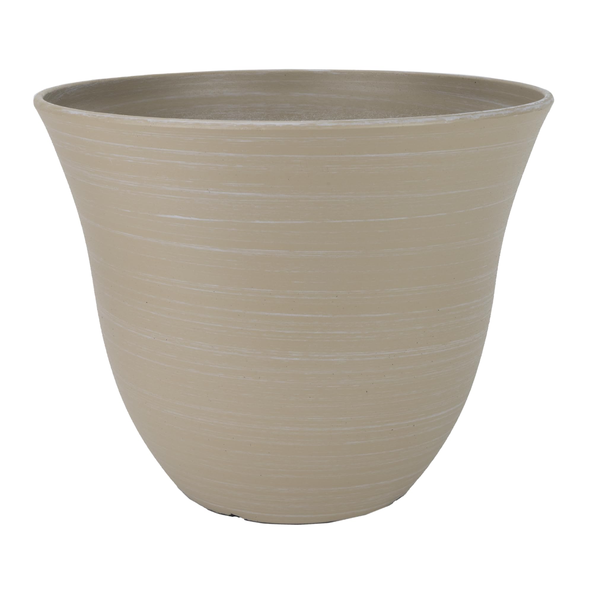 GROWSCAPE Honeysuckle front view showing grained beige finish and clean silhouette benefit: stylish display