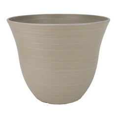 GROWSCAPE Honeysuckle front view showing grained beige finish and clean silhouette benefit: stylish display