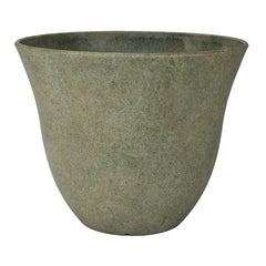 GROWSCAPE front view of Honeysuckle planter showing sleek fossil finish and stylish look