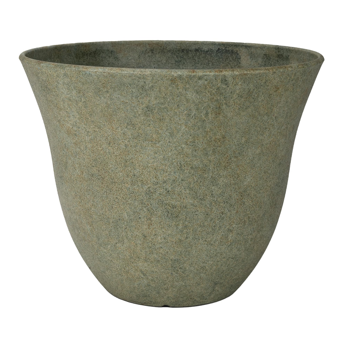 GROWSCAPE Honeysuckle planter front view showing fossil finish and modern style benefit