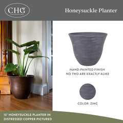 GROWSCAPE side profile highlighting planter shape and stable base for plants