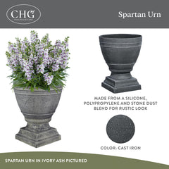 GROWSCAPE Spartan close-up of rim texture highlighting sturdy UV-resistant surface