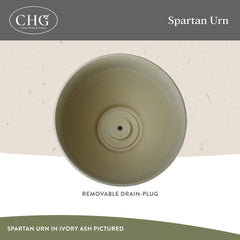 GROWSCAPE Spartan side profile of pedestal illustrating stable elevated display