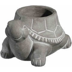 GROWSCAPE turtle planter front view showing clean silhouette and decorative appeal