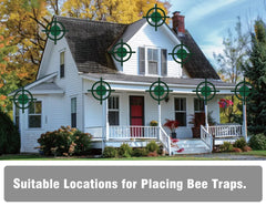 GRTRE patent plaque close-up highlighting patented design and built-in trapping benefit