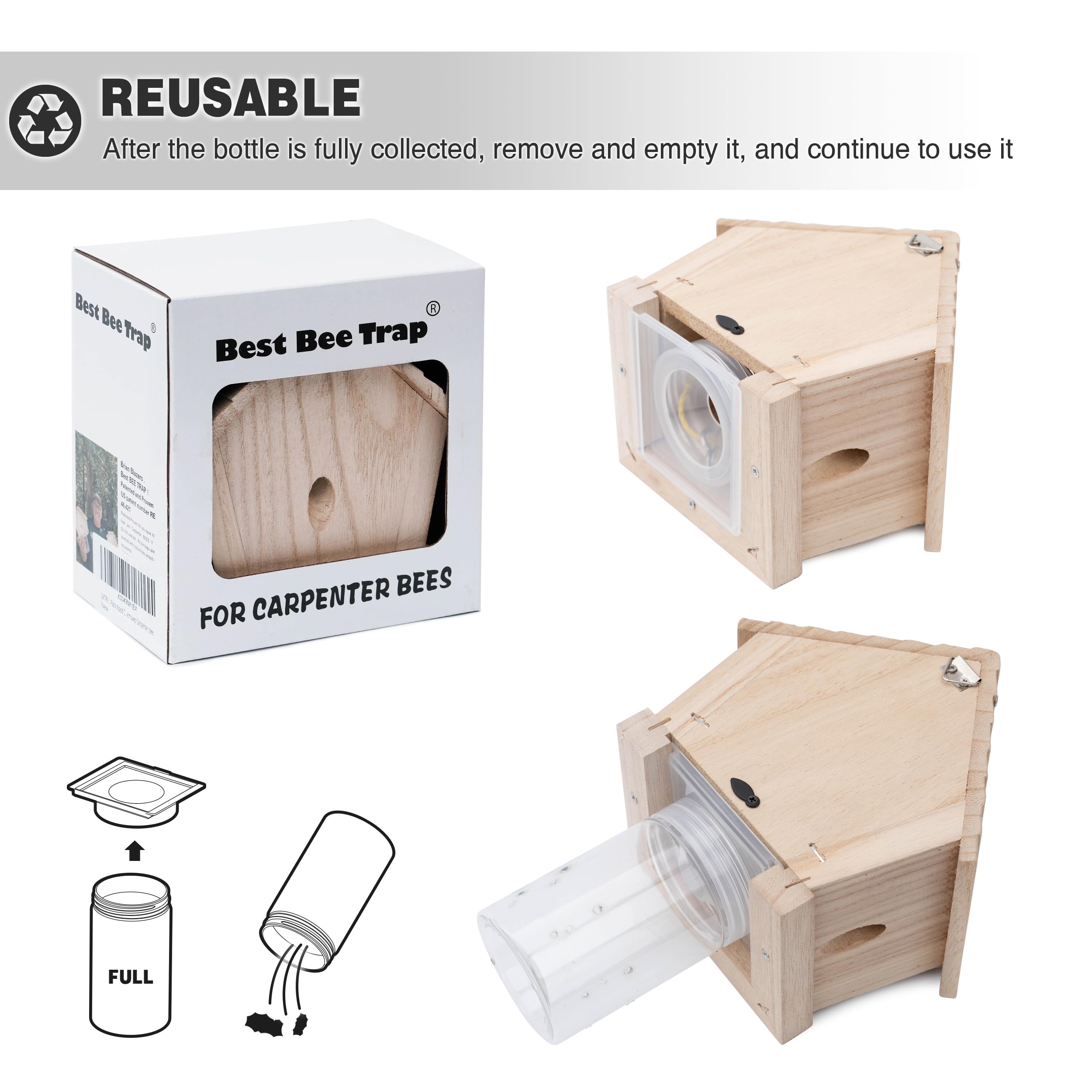 GRTRE weathered trap after season showing lasting outdoor resilience