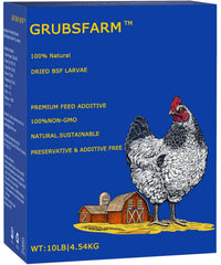GRUBSFARM front packaging showing shelf-stable poultry snacks and convenience
