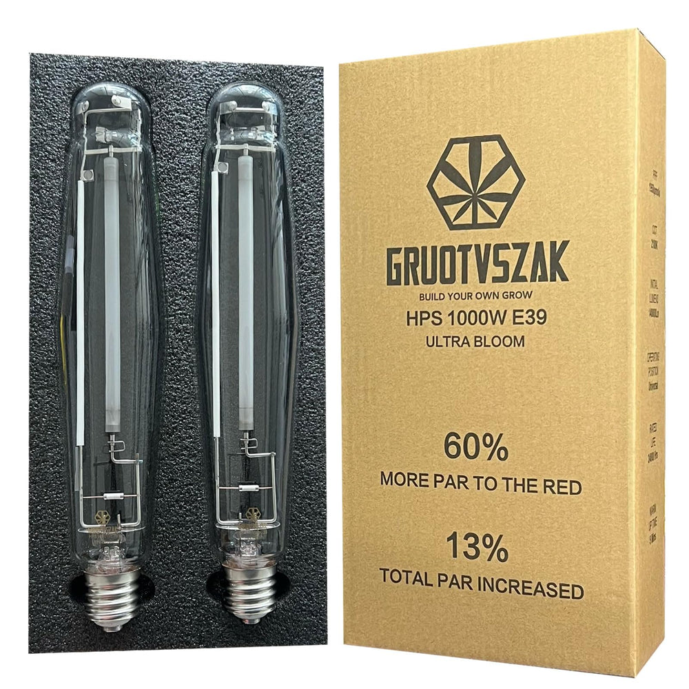 GRUOTVSZAK front packaging showing bulb pair and key specs for easier choice
