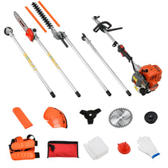 GTHAN STORE front view showing multi-function attachments and engine for versatile use