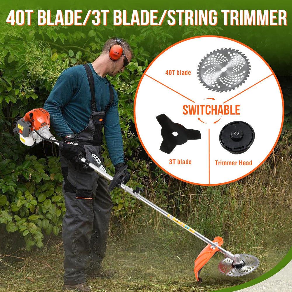 GTHAN STORE pole saw in use pruning a high branch for extended reach advantage