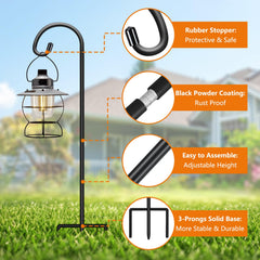 Gtongoko assembled and inserted in lawn demonstrating easy installation and steady hold