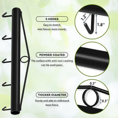 Gtongoko close-up of hooks demonstrating secure grip and corrosion resistance