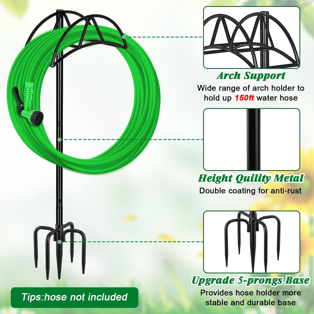 Gtongoko five-prong base inserted in soil providing enhanced stability benefit