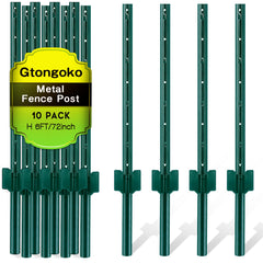 Gtongoko front view of 10-pack posts showing full set and packaging benefit