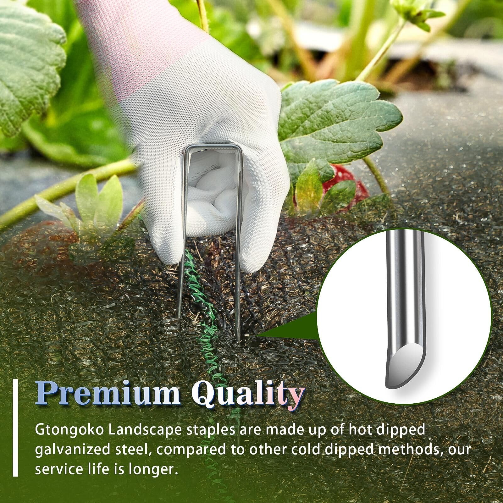 Gtongoko pointed end detail showing sharp tip for easy soil penetration