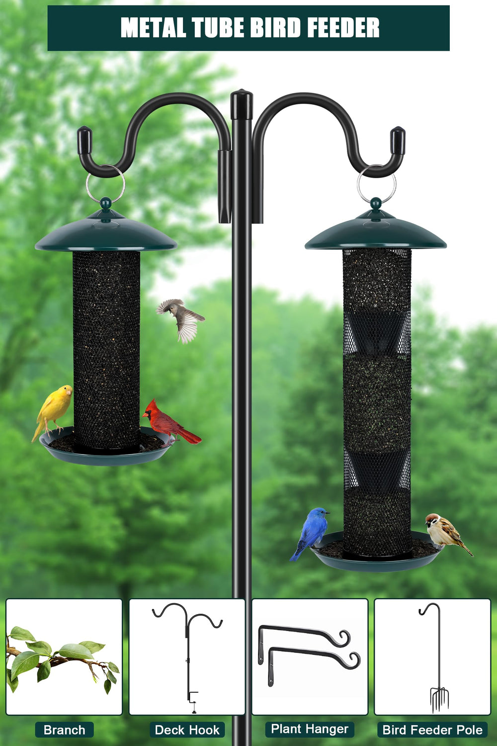 Gtongoko feeder held in hand to show size and 2.5 lb capacity for practical refills