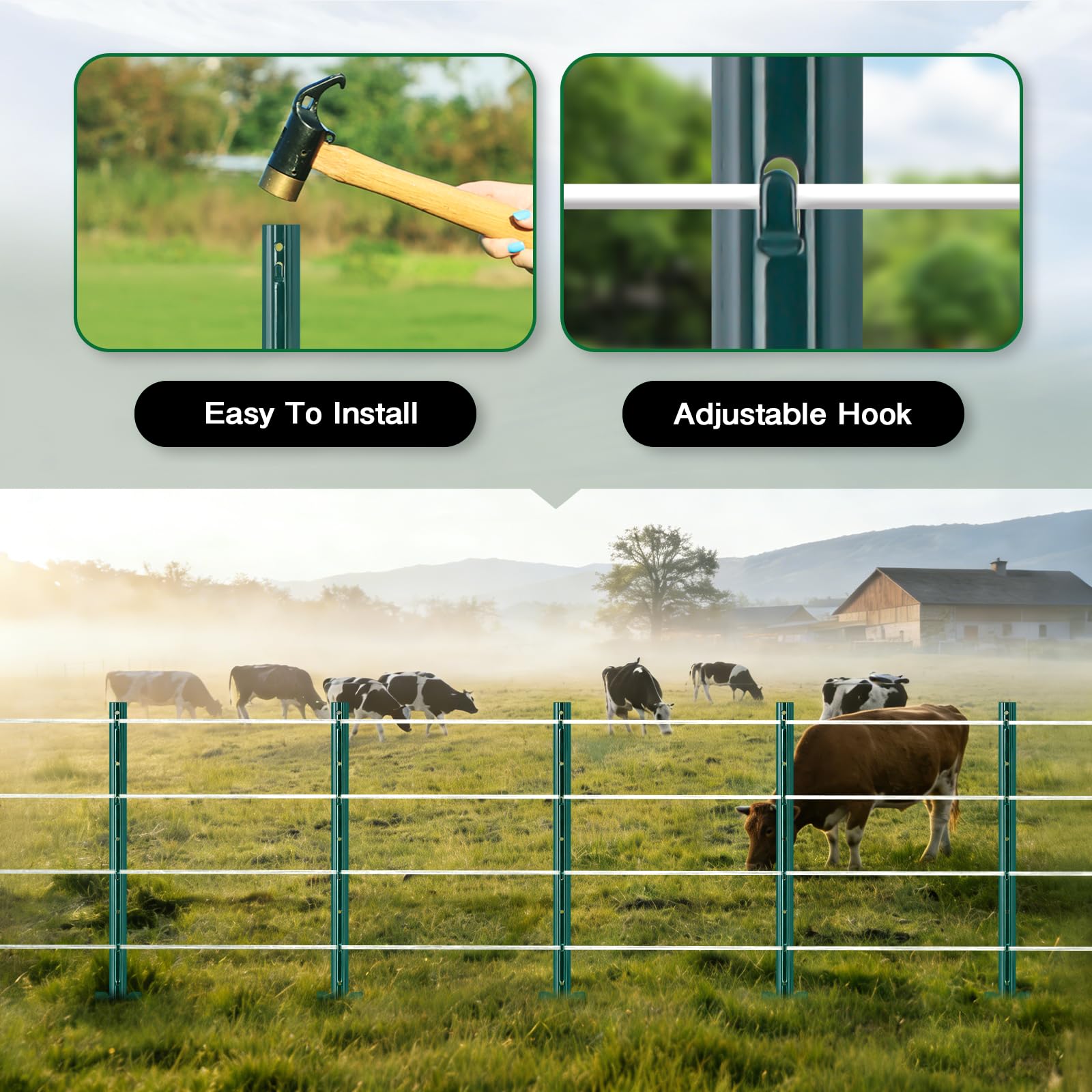 Gtongoko post next to ruler showing size and easy planning benefit