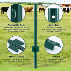 Gtongoko studded tabs close-up for secure wire attachment and tensioning