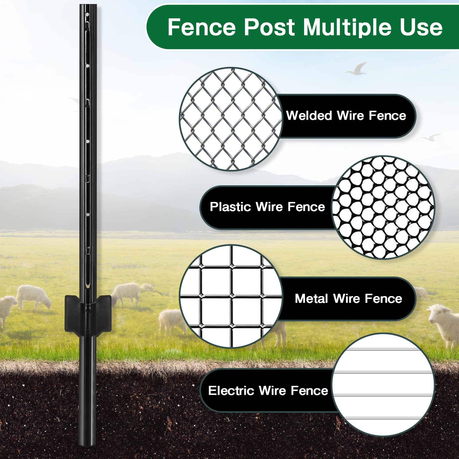 Gtongoko studded tabs close-up making wire attachment and tensioning easier
