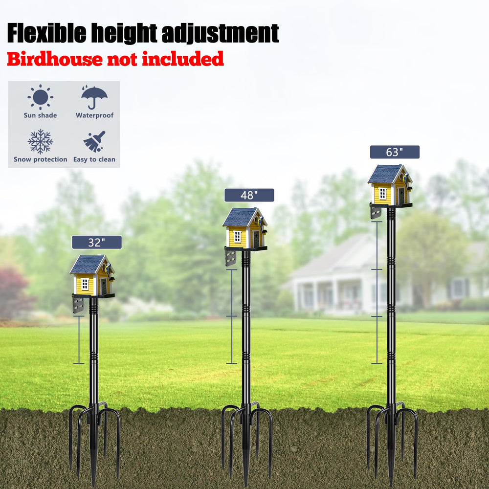 Gtongoko threaded pole sections detail highlighting easy tool-free assembly