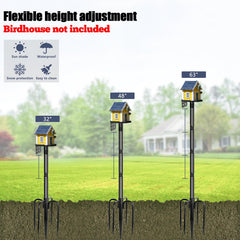 Gtongoko threaded pole sections detail highlighting easy tool-free assembly