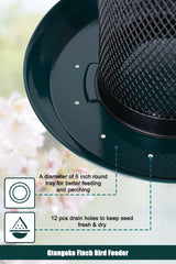 Gtongoko metal weather-resistant lid detail protecting seed from rain for longer freshness