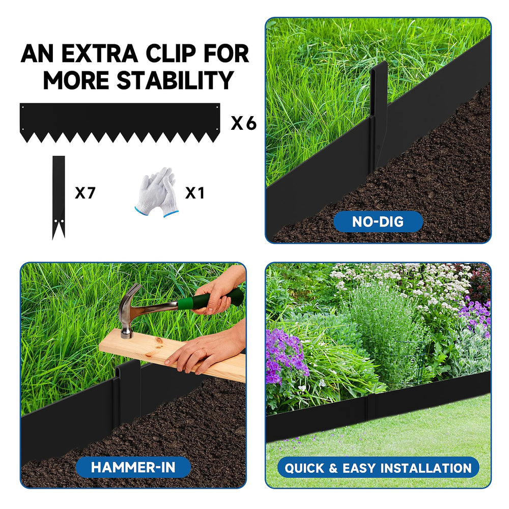 GTSABWAY installed straight edging along lawn showing neat separation and curb appeal benefit