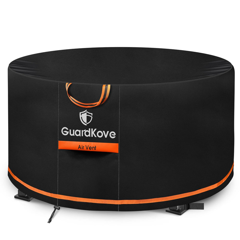 GuardKove front view of 48in cover showing full protection